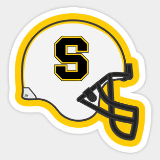 Sabercat Football Helmet (Secondary) Sticker